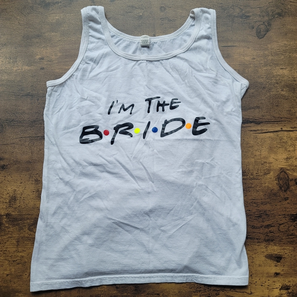 Friends Themed Bride Tank Top
